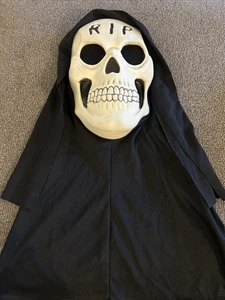 Easter Unlimited RIP Grim Reaper Skeleton Horror Mask Glo - Picture 1 of 6
