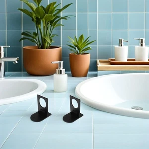 3 Stück Badezimmer Wand Aufbewahrung Regal Flüssigseife Halter für Shampoo Flasche - Bild 1 von 12