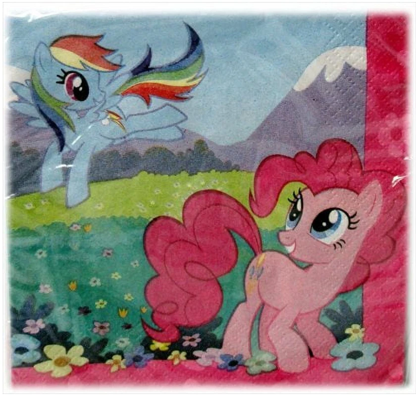 Servilletas para bebidas | Colección My Little Pony Friendship | Accesorio para fiesta Foto 1 de 1