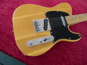 JB Player JBG-115-N Ash Body Tele, Korean Made, Upgraded Alnico's,Few Nicks - Picture 1 of 22