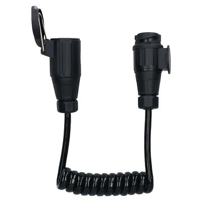 1.5m Trailer Light Electrics Extension Male To Female 13 Pin Plug To Socket - Image 1 of 4