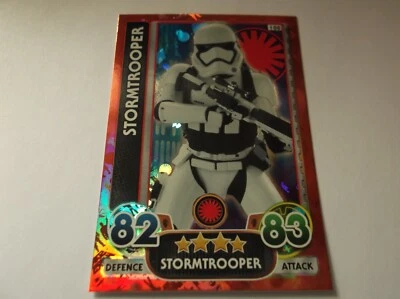 Topps - Star Wars Force Attax 2016 "STORMTROOPER" #108 First Order Card - Image 1 of 2