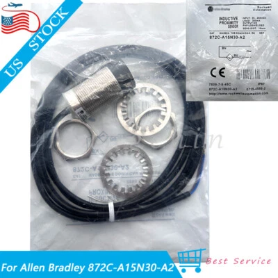 Proximity Switch Sensor 20-250VAC 300mA For Allen Bradley 872C-A15N30-A2