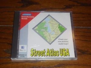 DeLorme Street Atlas USA v 4.0 for Apple Mac OS (7.x to 9x) 1997 on CD-ROM - Picture 1 of 3