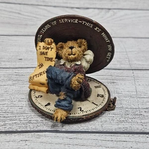 Vintage 2001 Boyds Bears & Friends Bearstone 228363 Hardley Hasslefree - Picture 1 of 5