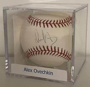 Alex Ovechkin NHL Hockey Superestrella Firmada MLB Baseball Capitales Auto Steiner - Imagen 1 de 4