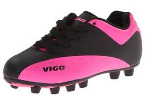 Vizari Vigo FG Soccer Shoe (Big Kid),Black/Pink, 5 M US Big  - Picture 1 of 1