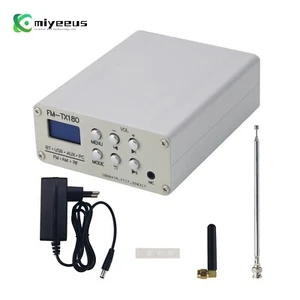 FM-TX180 75MHz-108MHz Bluetooth Stéréo Radio Transmetteur 0.96" Écran OLED my1 - Photo 1/6