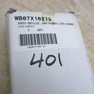 Conjunto de ventilación de parrilla de microondas genuino GE WB07X10213 - Imagen 1 de 3