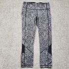 LULULEMON Pace Rival Crop Tight Size 4 Power Luxtreme Suited Jacquard Women