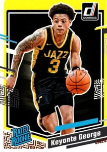 2023-24 Donruss Keyonte George Rookie Utah Jazz #244 - Picture 1 of 2