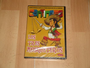 CANTINFLAS LOS TRES MOSQUETEROS EN DVD CON MARIO MORENO NUEVA PRECINTADA - Imagen 1 de 2