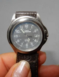 TIMEX Expedition Scout Watch Men Gray Dial Date Indiglo new battery - Picture 1 of 8