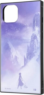Funda Ingrem iPhone 14 PLUS KAKU FROZEN Elsa Ice Castle IQ-DP38K3TB/FR1 Japón Foto 1 de 4