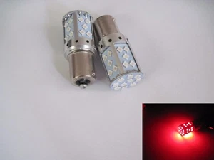 2x 30W Samsung 1156 No Resistor Required LED Turn Signals fix hyper flash Red - Bild 1 von 5