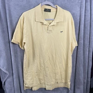 Camisa Polo Southern Point Co Para Hombre Grande L Amarilla Golf Preppy Perro Bordado - Imagen 1 de 6