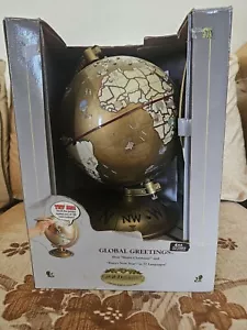 De Colección Navidad Etiqueta Dorada Saludos Globales Hablando Idiomas Raro Probado - Imagen 1 de 11