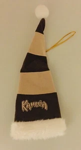 Kahlua Christmas Decoration Elf Hat Bottle Wine Cover Tree Ornament Topper - Picture 1 of 6