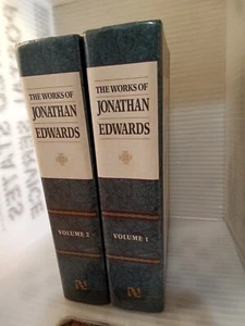 Works of Jonathan Edwards 2 Volume Complete Hardcover Set FREE SHIPPING - Picture 1 of 5