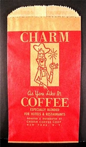 Charm Coffee Bag Blended for Hotels + Restaurants Charm Coffee Corp New York - Picture 1 of 1
