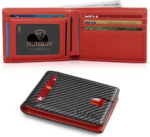 Cartera delgada para hombre con 11 ranuras para tarjetas de crédito - Imagen 1 de 12