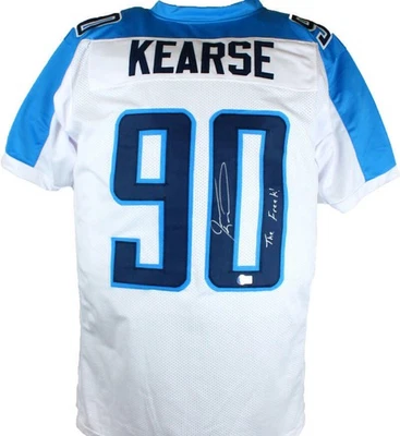 Jevon Kearse Autographed White Pro Style Jersey w/ The Freak-Beckett W Hologram - Image 1 of 4