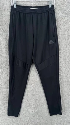 Adidas Joggers Jogging Pants Sweatpants Climacool Men's Size Medium Black 11039 - Image 1 of 4