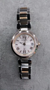 CITIZEN EC1034-59W Quartz Women's Watch White Dial Analog Round From Japan - Picture 1 of 7