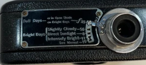 Cámara de película Cine Kodak Eight modelo 20 1934 8 mm con cartera sin probar - Imagen 1 de 7