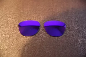 Lentes de repuesto polarizadas púrpura PolarLens para gafas de sol Oakley Frogskins - Imagen 1 de 2