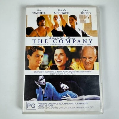 The Company (DVD 2003) Neve Campbell James Franco Malcolm McDowell Region 4 - image 1 of 3