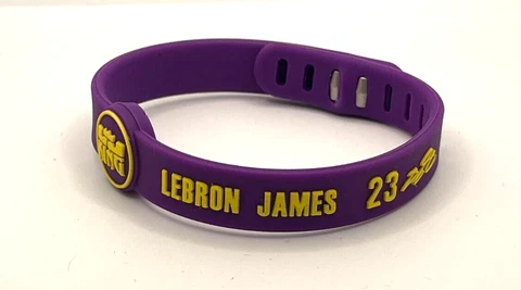Lebron James Adjustable Silicone Wristband Bracelet  - One Size Fits All Cover