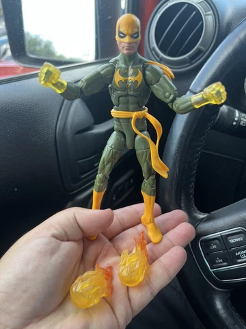 Marvel Legends - IRON FIST - Dormammu BAF Wave - Loose - Daredevil Cover