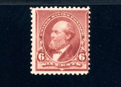 USAstamps Unused FVF US 1890 Regular Issue Garfield Scott 224 OG MNH - Image 1 of 2