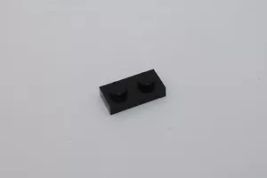 Lego 20x Platte 1x2 plate 3023 schwarz black - Picture 1 of 1