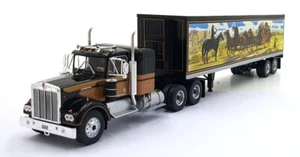 Big Rig Replicas 1/43 Scale 43-0445 1974 Kenworth W900A with trailer - Wild West - Picture 1 of 5