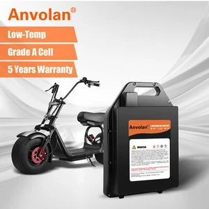 Batteria agli ioni di litio 60V 20Ah BMS per scooter elettrico Citycoco e-bike bicicletta Pedelec - Foto 1 di 12