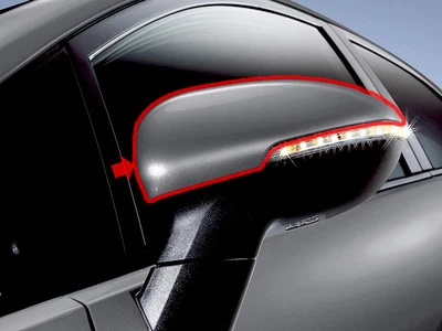 Cubierta de espejo lateral LED genuina OEM elección de color LH 1p para Kia Rio Pride 2012-2016 Foto 1 de 3