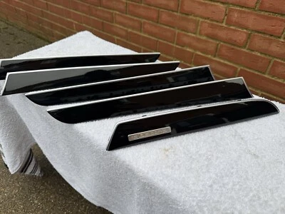 AUDI A4/S4/RS4 B8 B8.5 2008-2015 QUATTRO INTERIOR PIANO BLACK TRIM SET - image 1 of 4