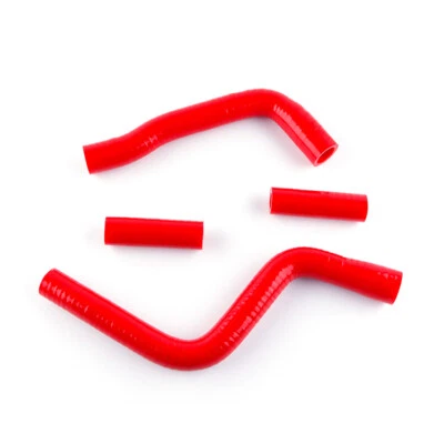 Silicone Radiator Coolant Hose Kit Red Pipes For 2002-2020 Yamaha YZ 125 YZ125 Foto 1 de 2