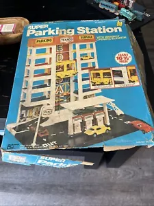 Lotto stazione di servizio ascensore Texaco vintage anni 70 scatola vintage - Foto 1 di 12