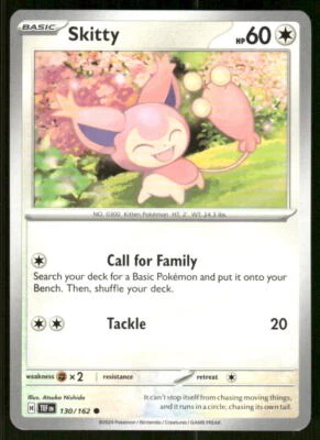 SV05: Temporal Forces #130/162 Skitty - Image 1 of 2