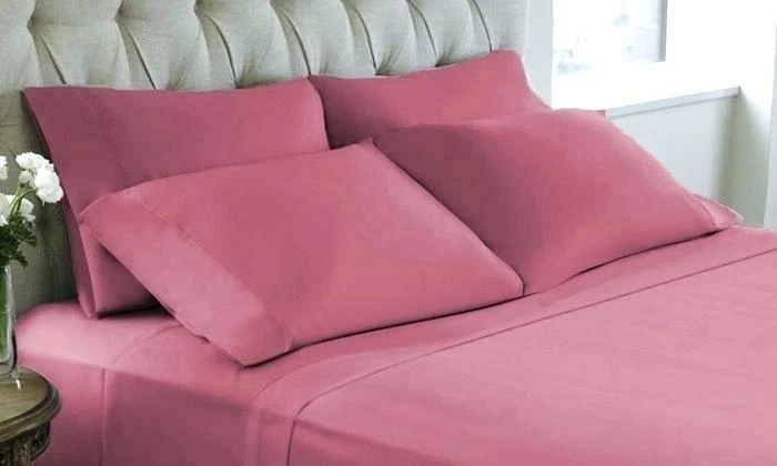 Juego de sábanas Persian Collection 1900 con bolsillo profundo ropa de cama sin arrugas Foto 1 de 1