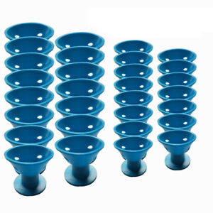 NEW 30 Pcs Mushroom Hair Rollers No Clip Silicone Curlers Professional Hair
