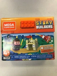 Mattel Mega Construx Story Builders 4 Easy Build Set Kids New! Mega Bloks Rocket - Picture 1 of 1