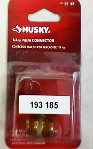 Husky 193-185 connettore M/M 1/4" *2PK* (9I3) - Foto 1 di 2