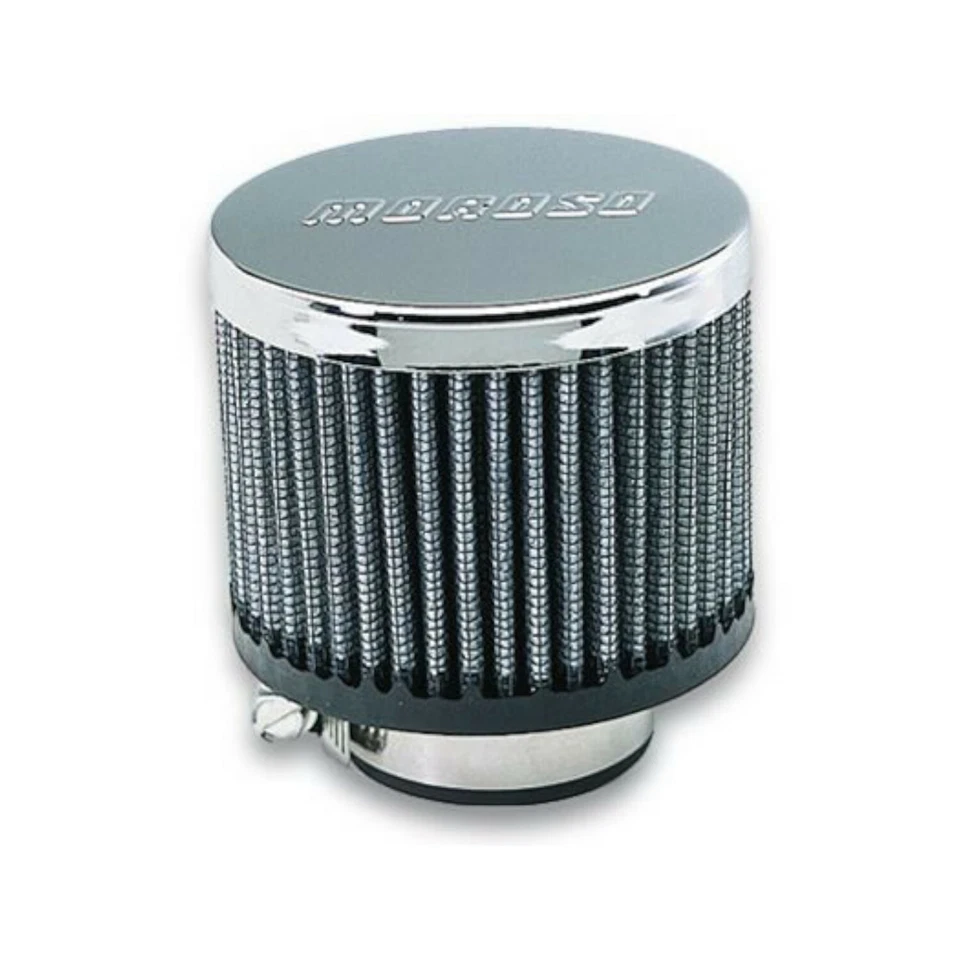 Moroso Valve Cover Filtered Breather Non-Hooded Style Clamp-On Type 68815 - Image 1 of 1