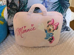 Disney Land Paris Baby Pink Minnie Mouse Girls Carry Hair Accessories Bag - Picture 1 of 10