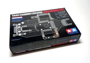 Juego de conversión de chasis de carbono TAMIYA 47479 Hop-Up Options TA02 47479 - Imagen 1 de 4