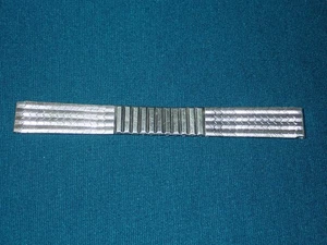 Vintage Kreisler Mens Stretch Watchband 1/20 10k GF, 16mm, White Gold - Picture 1 of 7
